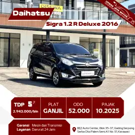 [KM 52RB] DAIHATSU SIGRA 1.2 R DELUXE 2016