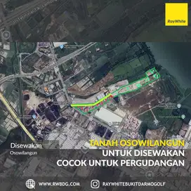 Tanah Luas Disewakan di Tambak Osowilangun