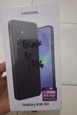 Samsung A36 5G 8/256GB resmi sein