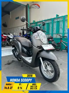 HONDA SCOOPY 2018 MURAH BERKUALITAS HIKMAH MOTOR KEPUH MALANG
