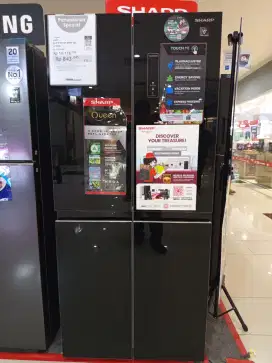 KULKAS SHARP 4 PINTU CICILAN 0%