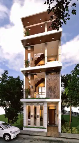 JASA ARSITEK & INTERIOR Desain Rumah Bangun Gambar Renovasi PBG IMB