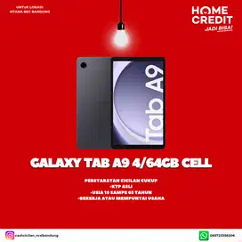Cash/cicilan SAMSUNG GALAXY TAB A9 4/64GB CELL