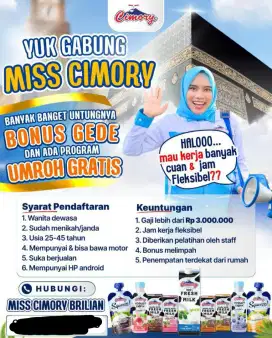 Lowongan kerja miss cimory