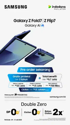 PRE ORDER SAMSUNG ZFLIP/ZFOLD 7