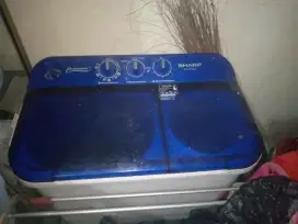 JUAL CEPAT! MESIN CUCI SHARP 2 TABUNG