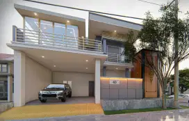 JASA ARSITEK & INTERIOR Desain Rumah Bangun Gambar Renovasi PBG IMB