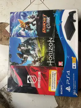 PS 4 PS4 SLIM Upgrade 1TB Full Set Lengkap Jual Cepat Murah BU