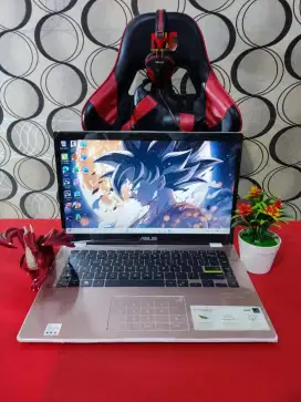 ASUS VIVOBOOK E14 ROSEGOLD FULLSET NUMPAD [RAM 4GB DUAL SSD 256GB]
