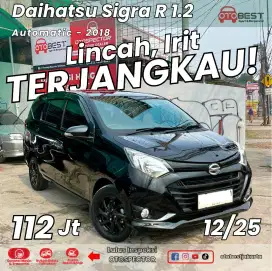 Daihatsu Sigra R 1.2 AT 2018 Murah Siap Pakai