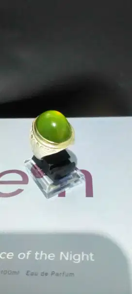 Batu cincin green idocrase  aceh