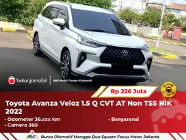 [ GARANSI 1TH ] Toyota Avanza Veloz 1.5 Q CVT AT Non TSS 2022/2023
