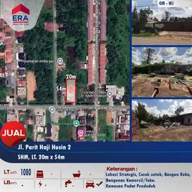 Dijual lahan pinggir Jl. Parit H. Husein 2 - Pontianak