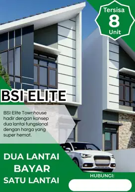 Murah Rumah 2 Lantai Harga 1  Strategis di Depok