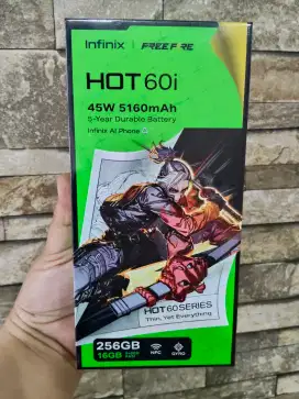 Infinix Hot 60i 8GB/256GB Garansi Resmi