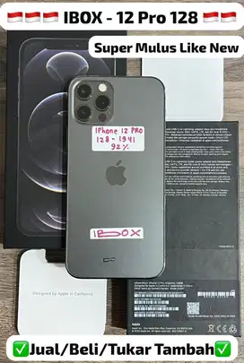 Iphone 12 Pro 128 Gb Graphite Ibox Resmi