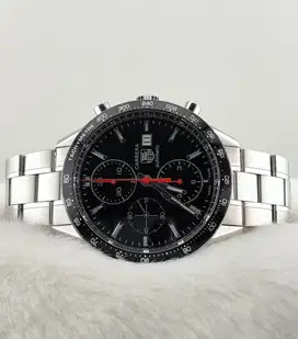 TAG HEUER CARRERA AUTOMATIC BLACK DIAL STAINLESS STEEL