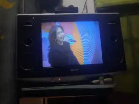 TV tabung 21in Sharp Alexanderslim Normal