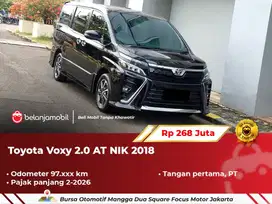 [ SUNROOF ] Toyota Voxy 2.0 AT Hitam NIK 2018 2019