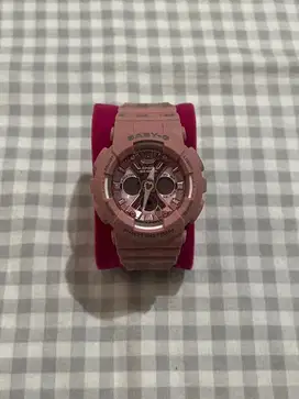 Casio baby g ori pink plaid