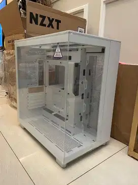 NZXT H9 Flow White 2025 ATX PC Case