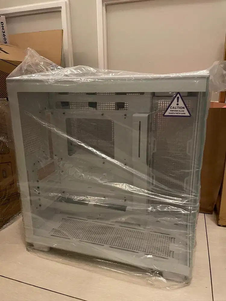 NZXT H9 Flow White 2025 ATX PC Case