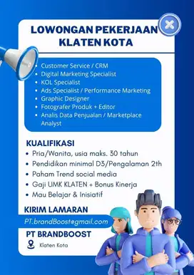 Digital Marketing Ads Social Media Design Graphic CS KOL Specialist