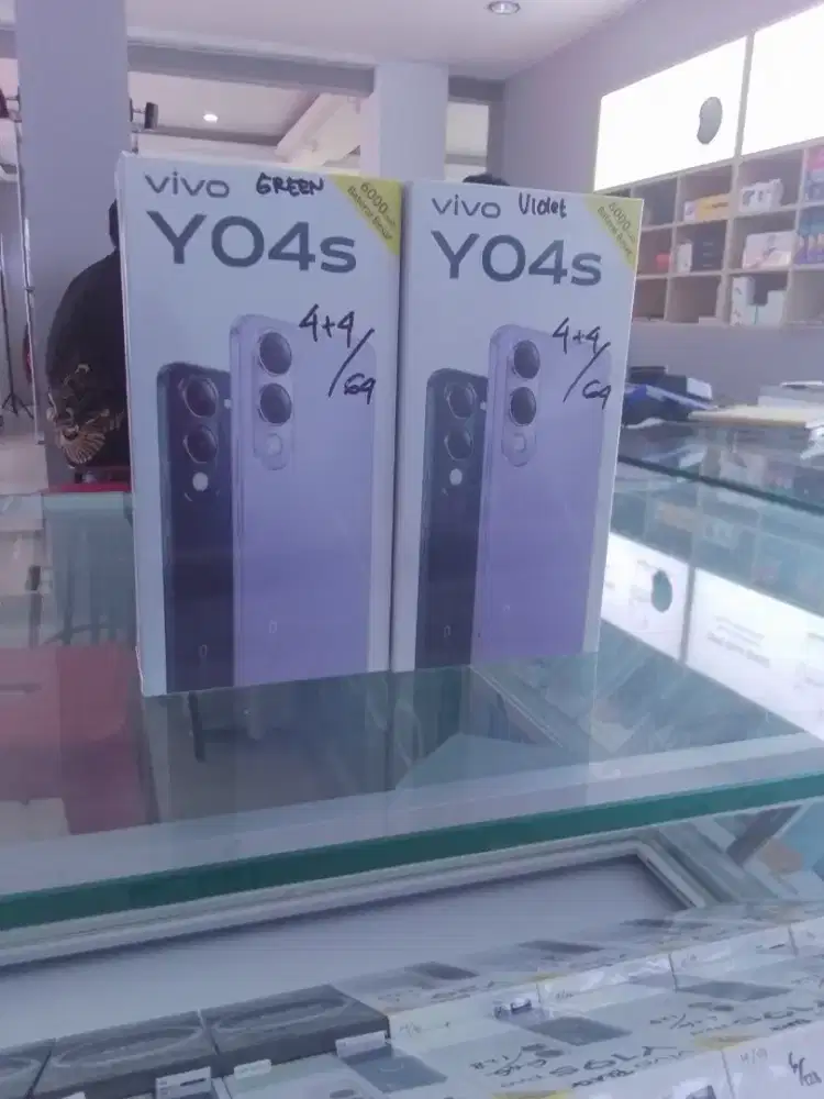 Vivo Y04s baterai 6000mAh bonus lengkap
