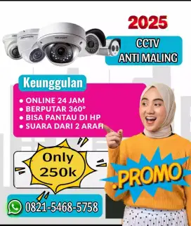 PROMO CCTV TERMURAH ANTI PELAKOR BISA PANTAU DIHP