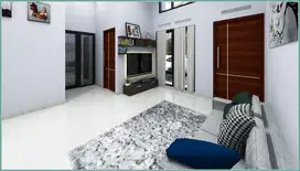 Rumah Dijual Sleman Serasa Villa Dalam Cluster Jalan Wates Km 6