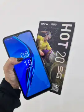 Infinix hot 20 5G 4+3/128 fulset ori mulus no minus