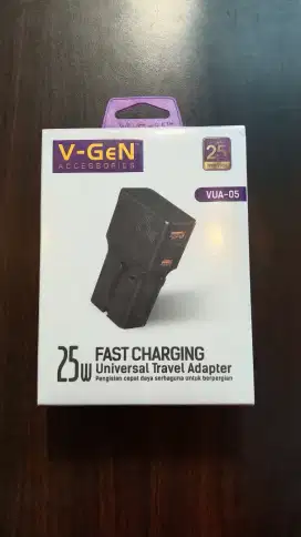 Travel Adapter Universal  V-GeN VUA-05 25Watt
