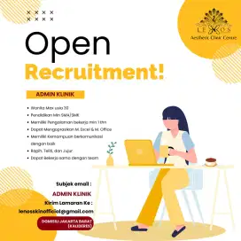 Open loker Admin Klinik