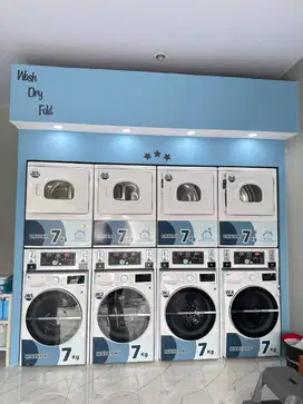 PAKET USAHA LAUNDRY KOIN 3 STACK