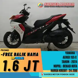 FREE BALIK NAMA YAMAHA AEROX 155 C TAHUN 2024