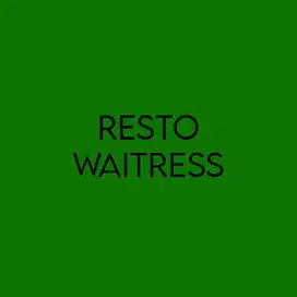 Dicari Waiter Waitress Pelayan untuk Resto di Rawamangun