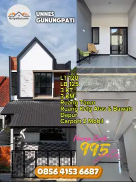 Rumah baru siap huni dekat UNNES gunungpati