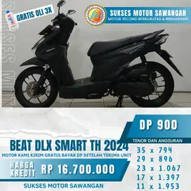 DI JUAL HONDA BEAT DLX SMARTKEY 2024 , CASH KREDIT ATAU TUKAR TAMBAH