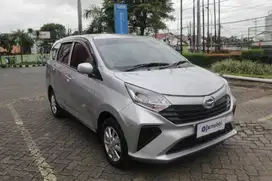 TDP Rendah Daihatsu Sigra 1.2 R Bensin-MT 2025 Silver CUYXB