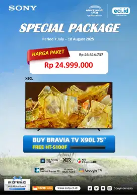 Led Google Tv Sony XR-75X90L