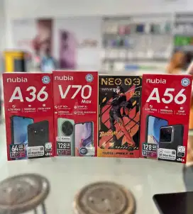 HOT PROMO NUBIA SEJUTAAN BERGARANSI RESMI CICILAN COD GRATIS ONGKIR