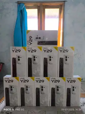 Vivo y29 8/256 8/128 6/128 baru dan segel murah