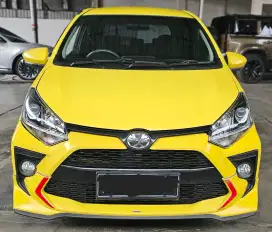 Toyota Agya TRD AT Matic 2021 Kuning Mulus Gress Km 17rban Siap Pakai