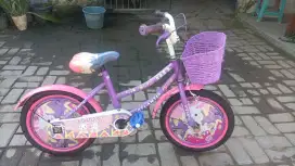 Sepeda anak Atlantis ukuran 16 mulus normal siap gowes