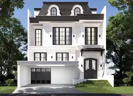 Rumah Gress 3 Lt American Minimalis Lux Pakuwon Indah