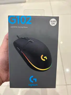 Logitech G102 Mouse Gaming with Macro & Customizable RGB Color Mouse