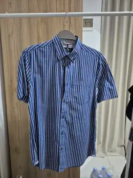 Mark & Spencer Casual Shirt - Blue Navy