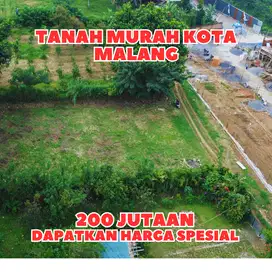 Tanah Murah Sumbersekar Dau Jalan Lebar Mobil Masuk Lancar