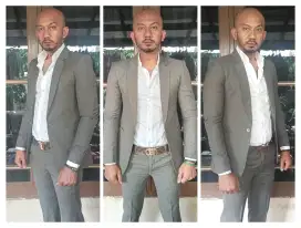 Jas setelan size M slim body fit