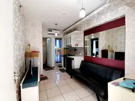 Hunian View Laut 2BR 35m2 Hook Full Furnished Interior Green Bay Pluit
